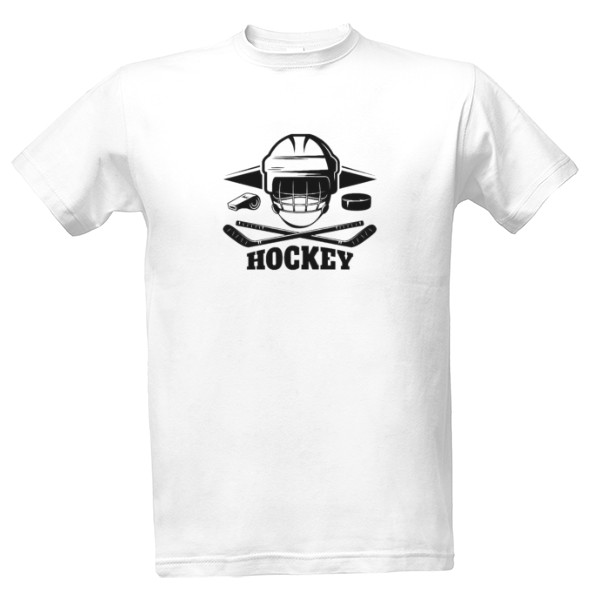 Tričko s potiskem Ice hockey fan t-shirt 