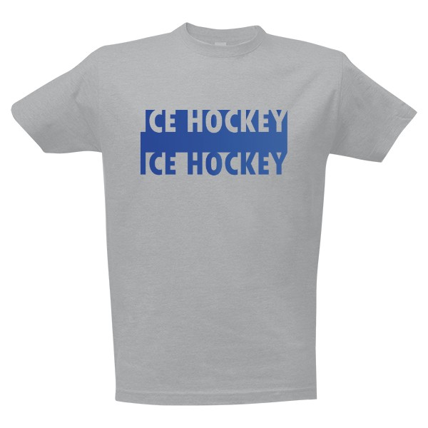 Tričko s potiskem Ice hockey