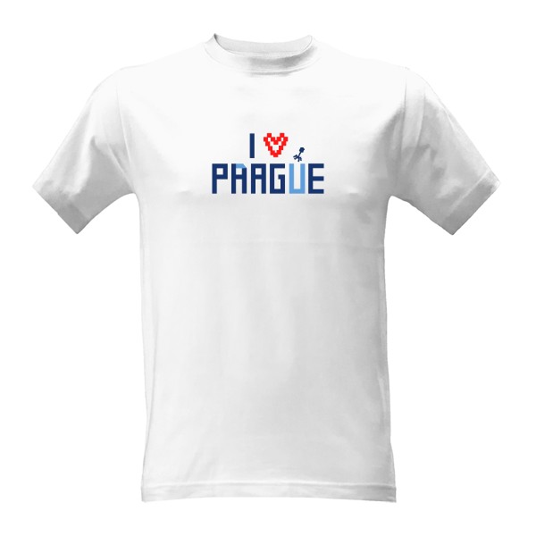 Tričko s potlačou I LOVE PHAGE B
