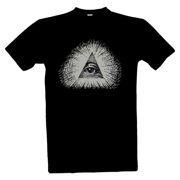 Tričko s potlačou Iluminati