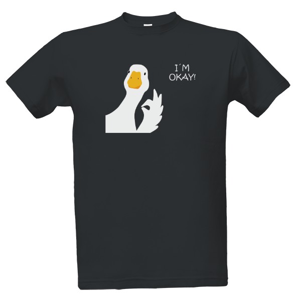Tričko s potiskem Im okay