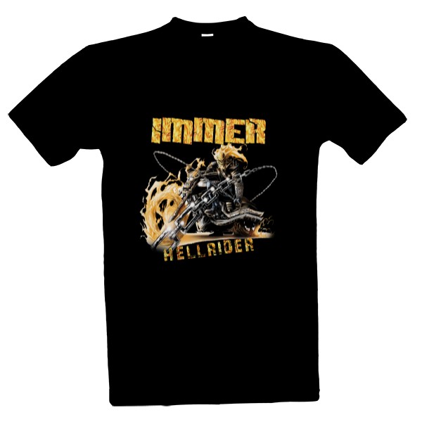 Tričko s potlačou Immer - Hellrider2