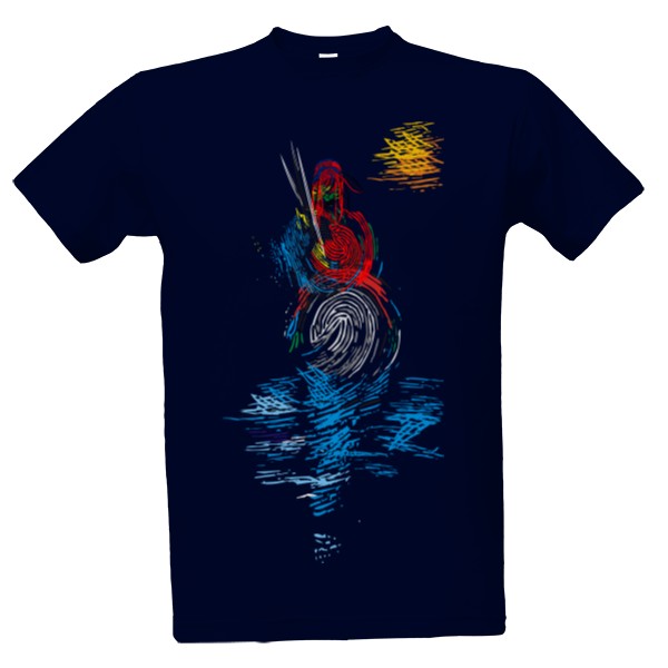 Tričko s potlačou Indián na koni 3