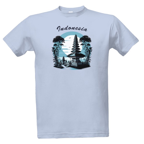 Tričko s potiskem Indonesia