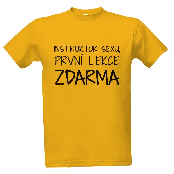 Tričko s potiskem INSTRUKTOR