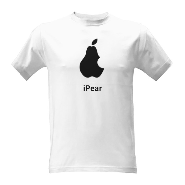 Tričko s potiskem iPear Black