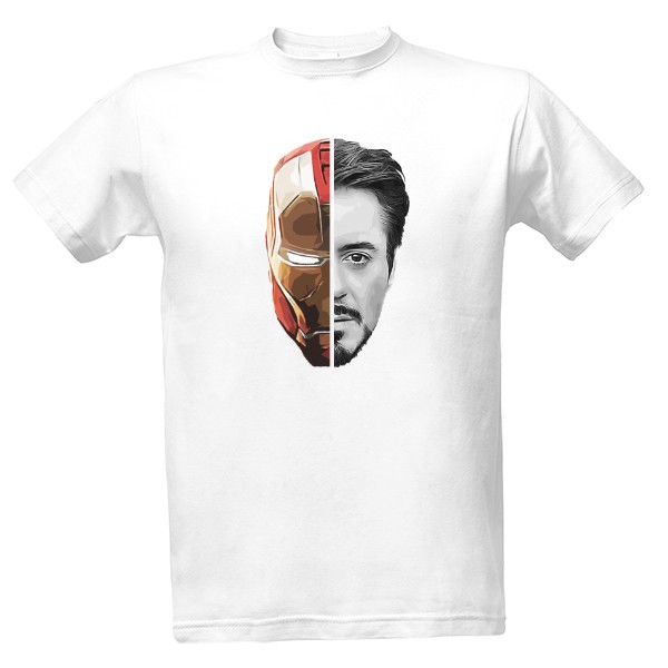 Tričko s potiskem Iron Man - Robert Dawney