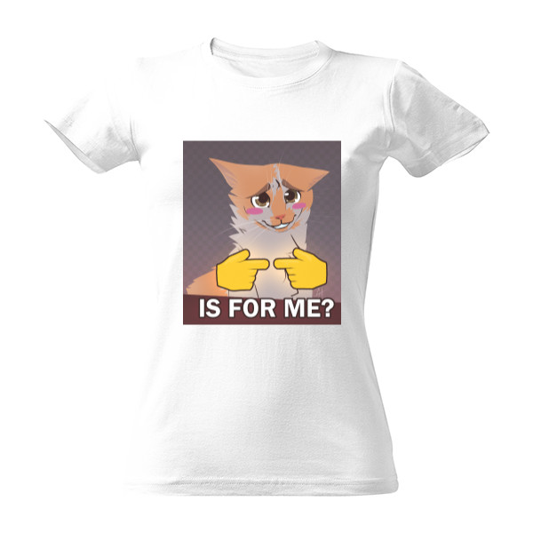 Tričko s potiskem Is for me t-shirt