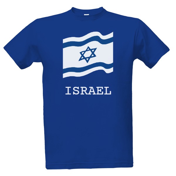 Tričko s potiskem Israel-Izrael