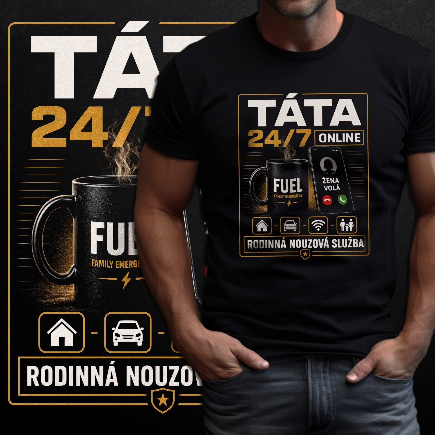 Tričko s potlačou Nový produkt