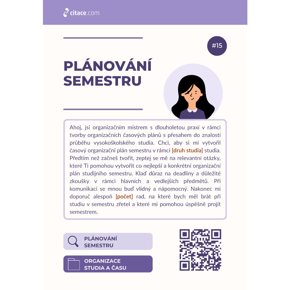 50 promptů pro studenty