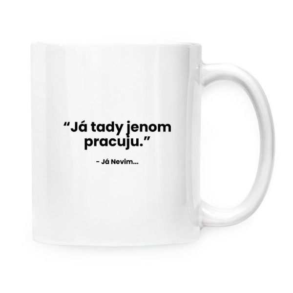 Cup white s potiskem Nový produkt
