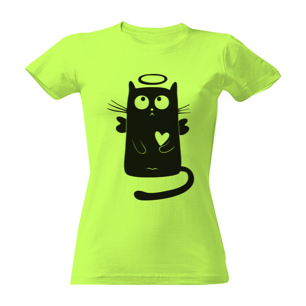 Tričko s potiskem Já nic...kočička