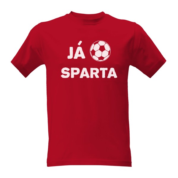 Tričko s potiskem Já Sparta