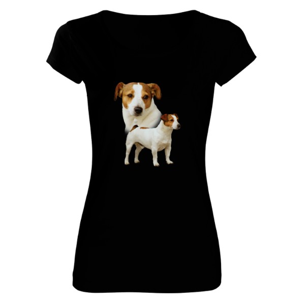 Tričko s potiskem Jack Russell teriér 