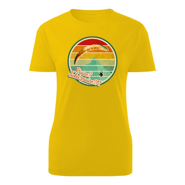 Tričko s potiskem Jaká práce?!?