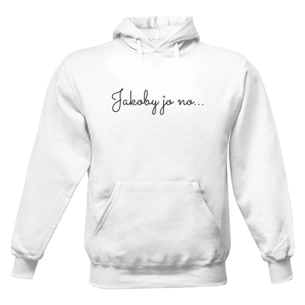 Pánská mikina s kapucí s potiskem Jakoby jo no...