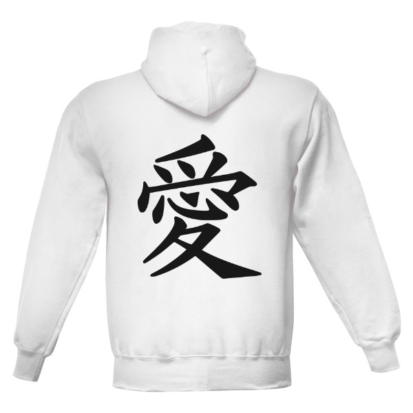 Pánská mikina s kapucí Just Hoods s potiskem JAPAN-ANIME Mashalesi Art Design 2