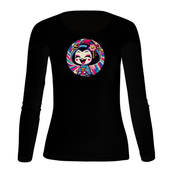 Tričko s potiskem Japan Girl