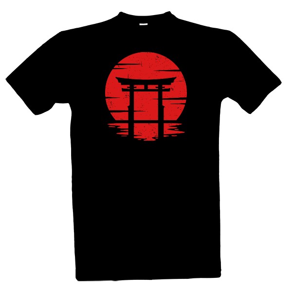 Japonské tričko Tori brána