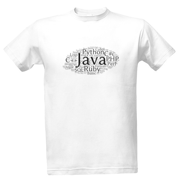 Java je nej T-shirt