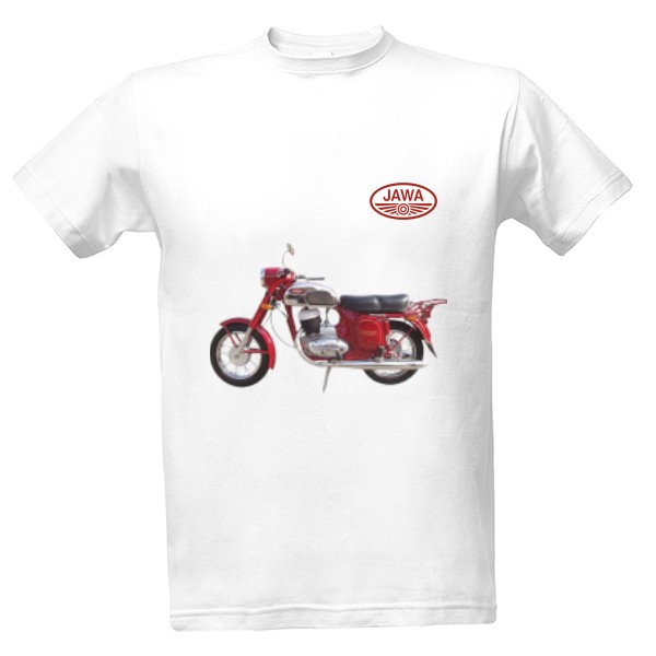 Tričko s potiskem Jawa 250 592 Panelka