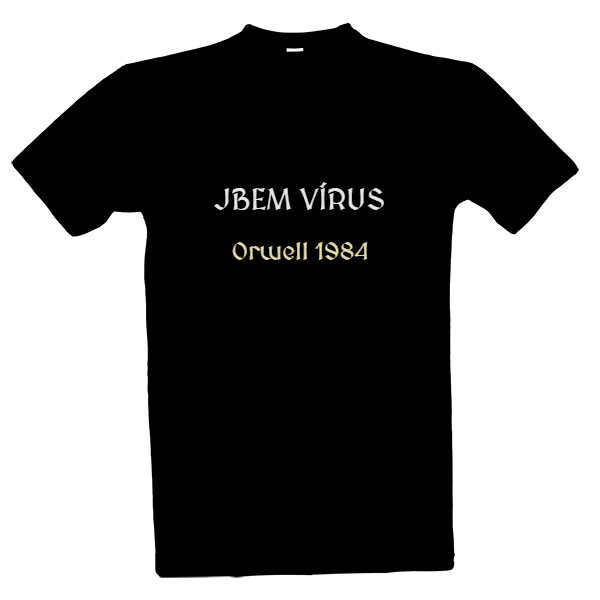 Tričko s potiskem jbem virus