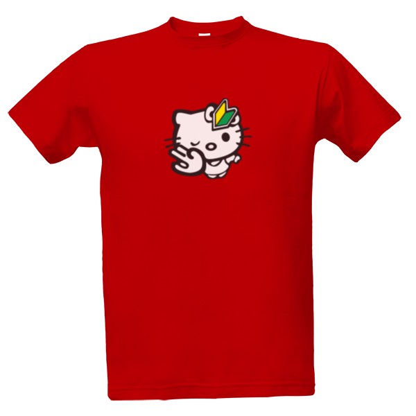 Tričko s potiskem JDM Kitty - Pánske Tričko