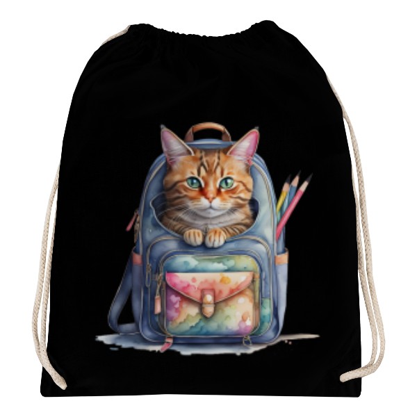 Vak na záda s potiskem Jdu taky do školy