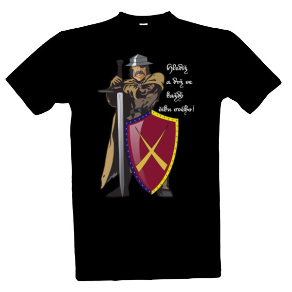 Tričko s potiskem Jednooký válečník