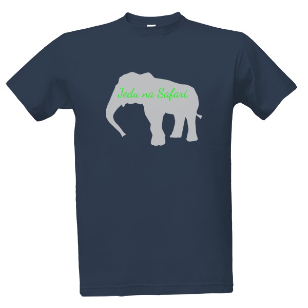 T-shirt Jedu na safari.