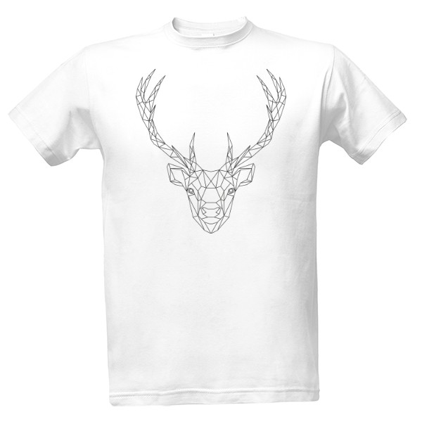 Tričko s potiskem Jelen