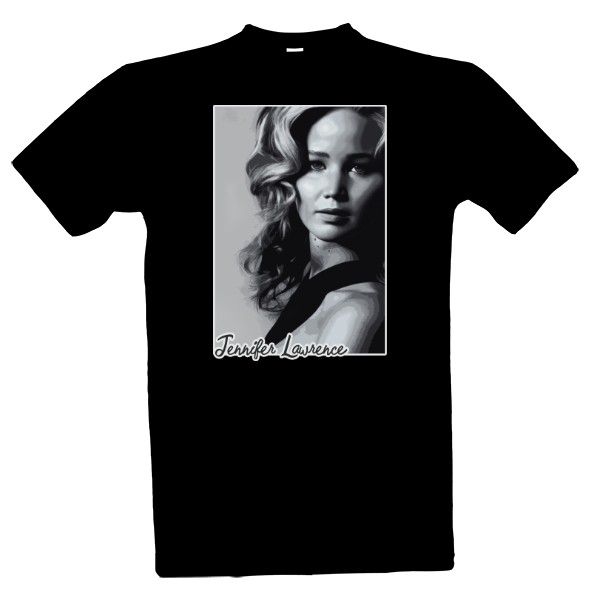 Tričko s potiskem Jennifer Lawrence