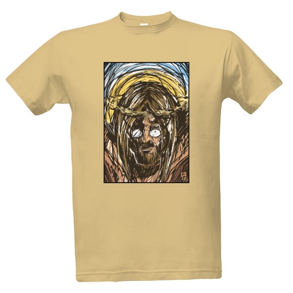 Tričko s potiskem JESUS LENNON