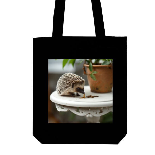 Ježek s květináčem 01