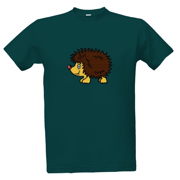 Tričko s potiskem Ježek