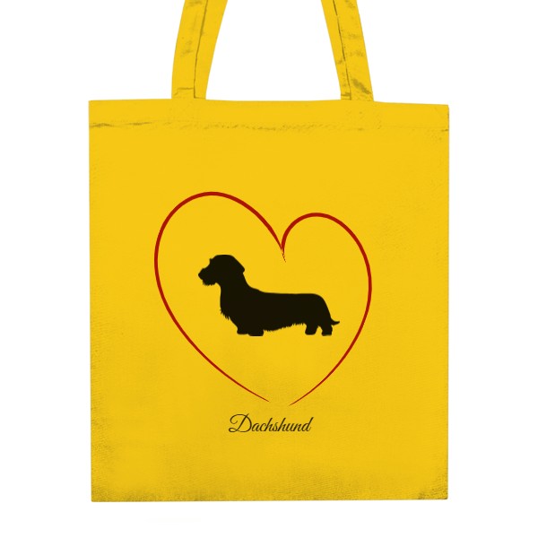 Nákupní taška unisex s potiskem Jezevčík_Dachshund
