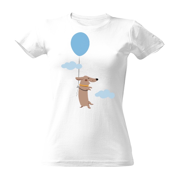 Tričko s potiskem Jezevčík v letu 