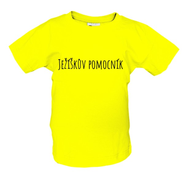 Tričko s potiskem Ježíškův pomocník