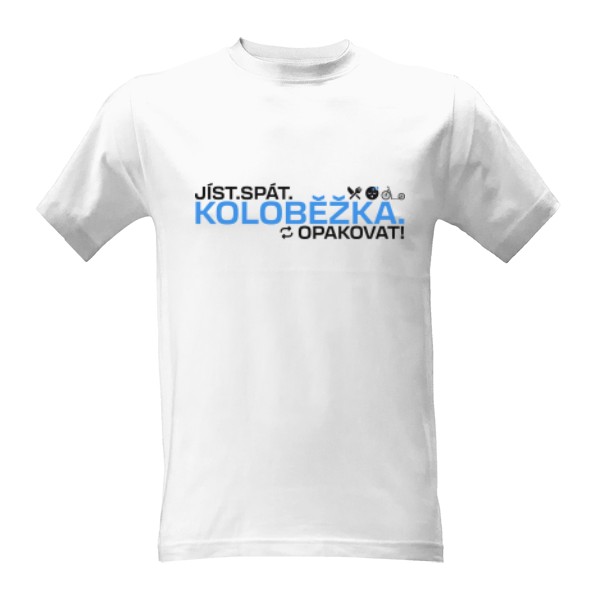 Jíst. Spát. Koloběžka. Opakovat! - pro koloběžkáře