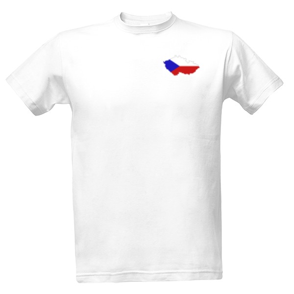Tričko s potlačou ČR merch