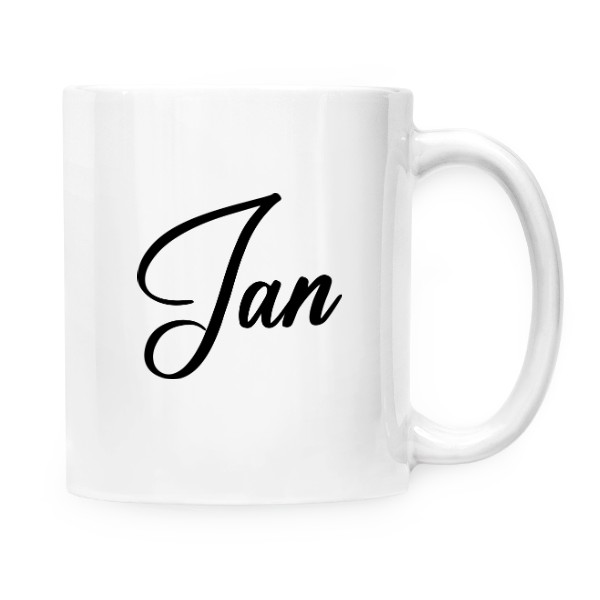 Jméno Jan hrnek