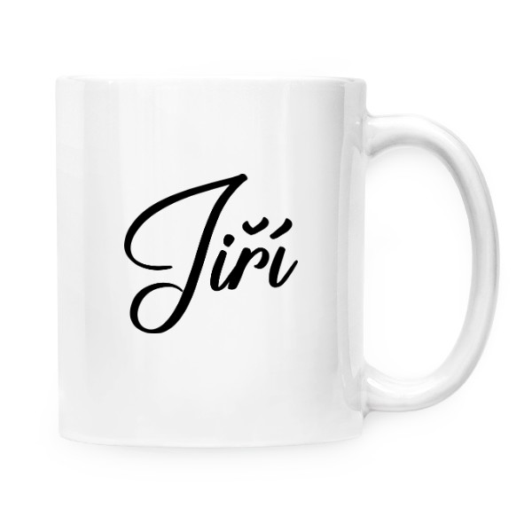 Jméno Jiří hrnek