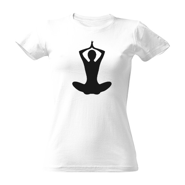 Tričko s potiskem joga´1