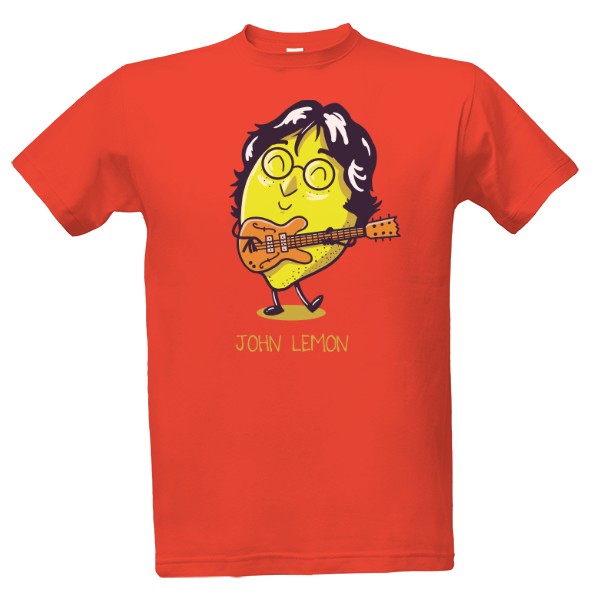 Tričko s potiskem John Lemon