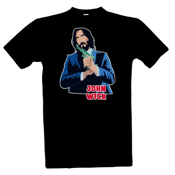 Tričko s potiskem John Wick