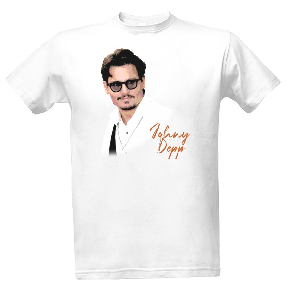 Tričko s potiskem Johny Depp