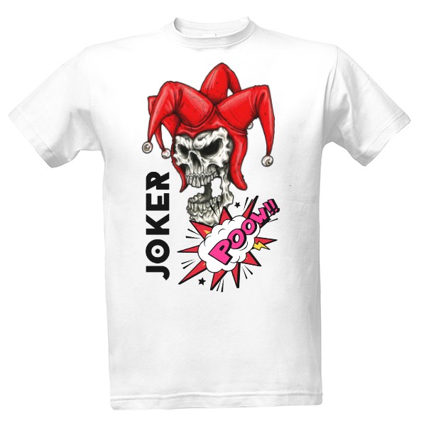 Tričko s potiskem JOKER Mashalesi Art Design 65