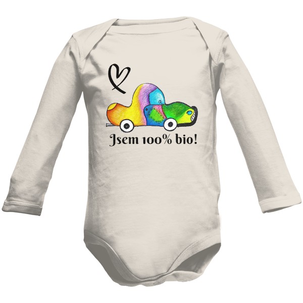 Jsem 100% eko! Jezdím na duhové plyny.