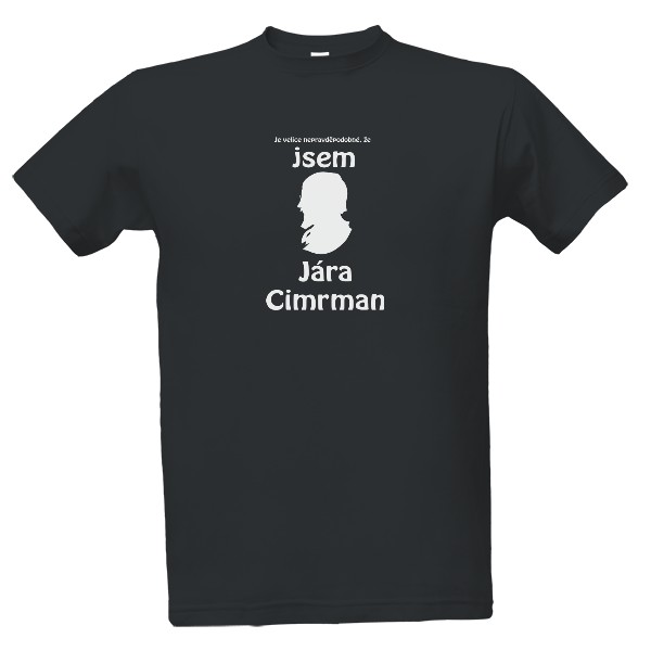 Tričko s potiskem Jsem Jára Cimrman